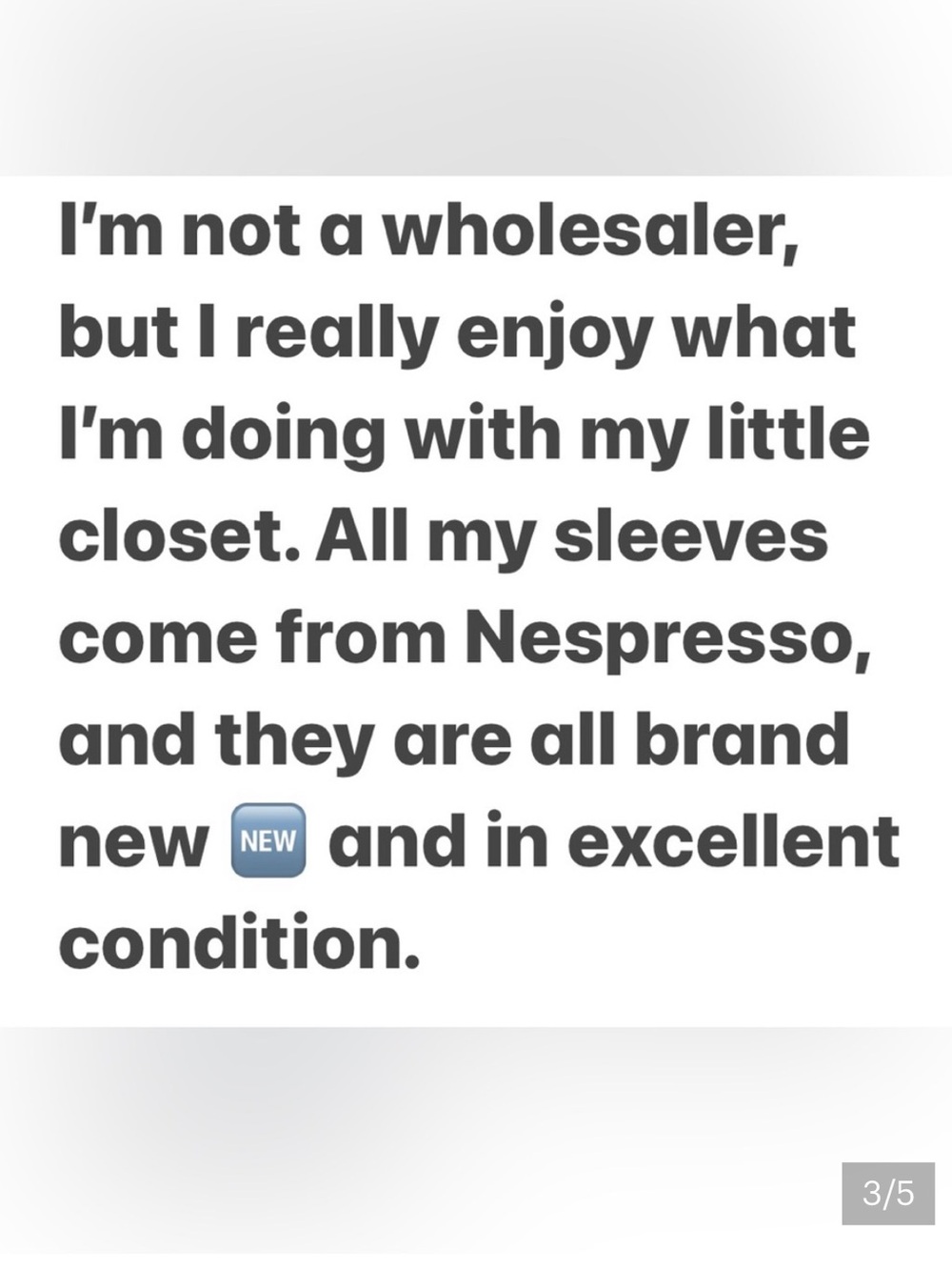 Nespresso VERTUO Assorted Coffee flavors
15 - sampler - Picture 3 of 7